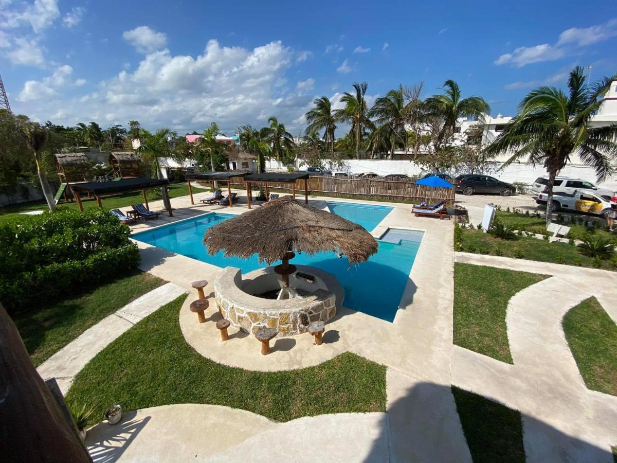 Hotel & Beach Club Ojo De Agua Пуерто Морелос Екстериор снимка