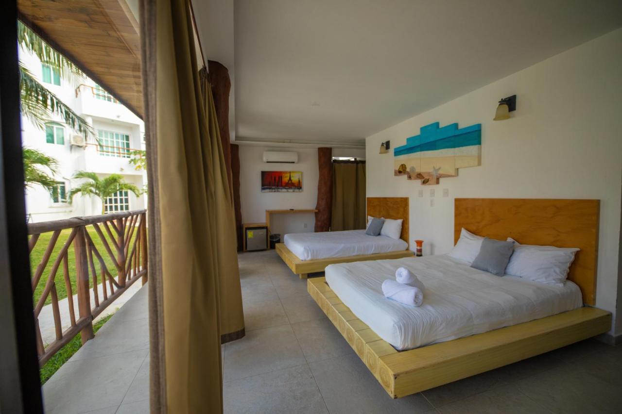 Hotel & Beach Club Ojo De Agua Пуерто Морелос Екстериор снимка