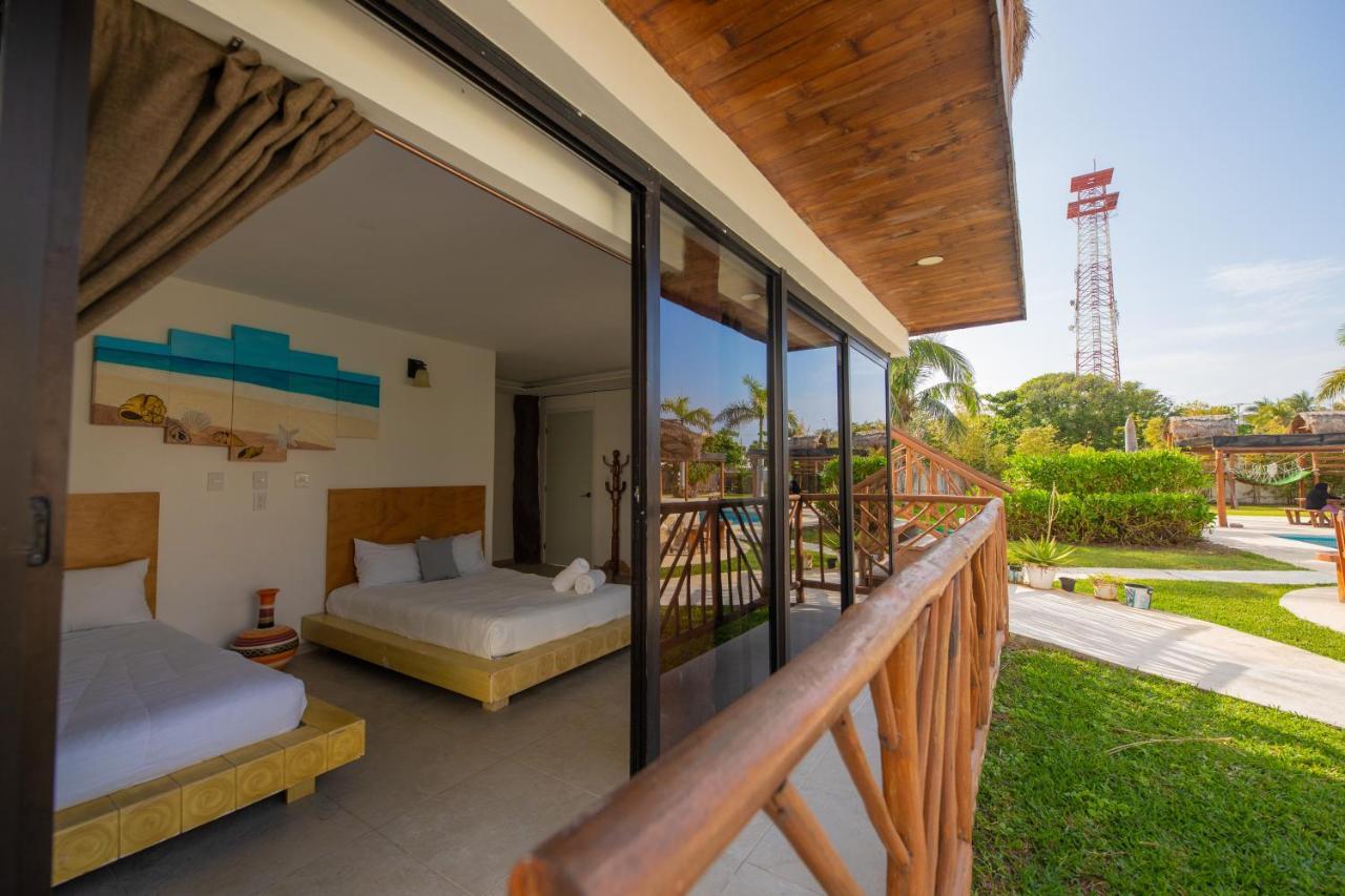 Hotel & Beach Club Ojo De Agua Пуерто Морелос Екстериор снимка