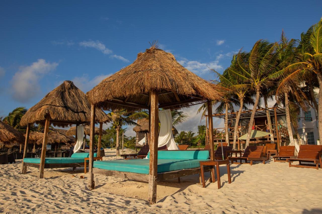 Hotel & Beach Club Ojo De Agua Пуерто Морелос Екстериор снимка