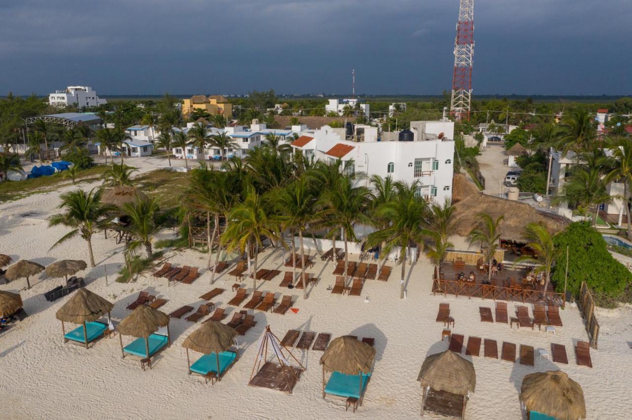 Hotel & Beach Club Ojo De Agua Пуерто Морелос Екстериор снимка