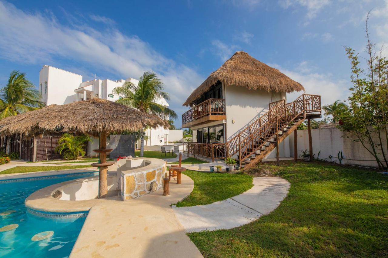 Hotel & Beach Club Ojo De Agua Пуерто Морелос Екстериор снимка